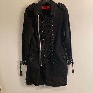 Tripp NYC Corset Trench Coat